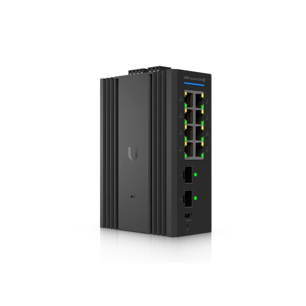Industrial DIN 8 PoE